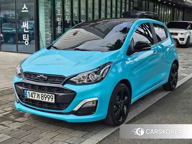 Chevrolet (GM Daewoo) The New Spark 2020 Синий нефрит из Кореи