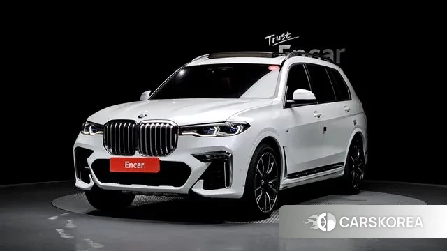BMW X7 (G07) 2022 Белый из Кореи