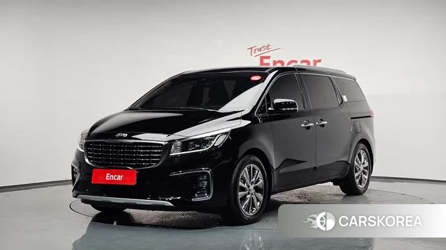 Kia The New Carnival 2019 Черный из Кореи