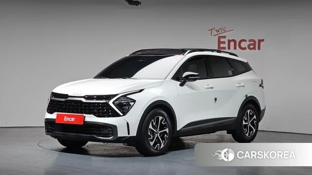 Kia Sportage 5th Generation Hybrid 2023 Белый из Кореи