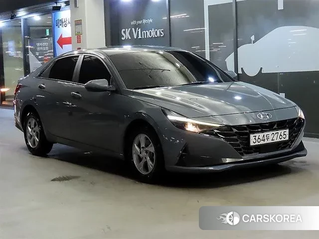Hyundai Avante (CN7) 2021 Серый из Кореи