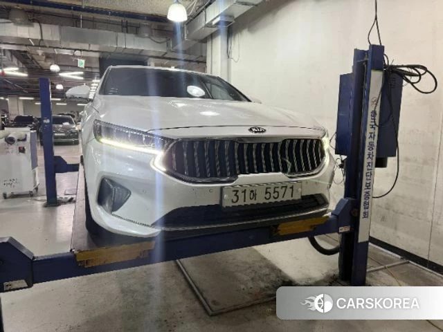 Kia K7 Premier Hybrid 2019 Белый из Кореи