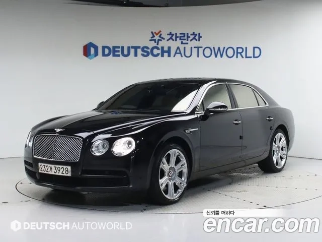 Bentley Flying Spur 2nd Generation 2018 Черный из Кореи