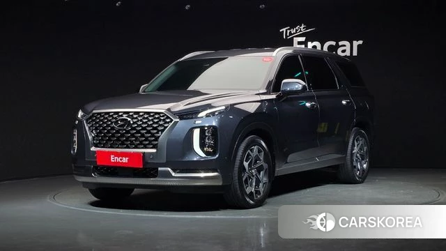 Hyundai Palisade 2021 Серый из Кореи