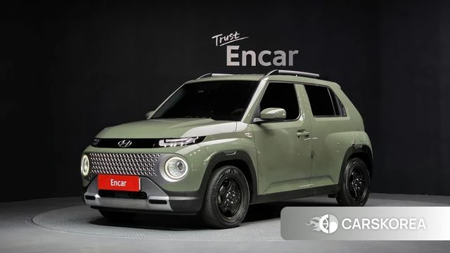 Hyundai Casper 2023 Темно-зеленый из Кореи