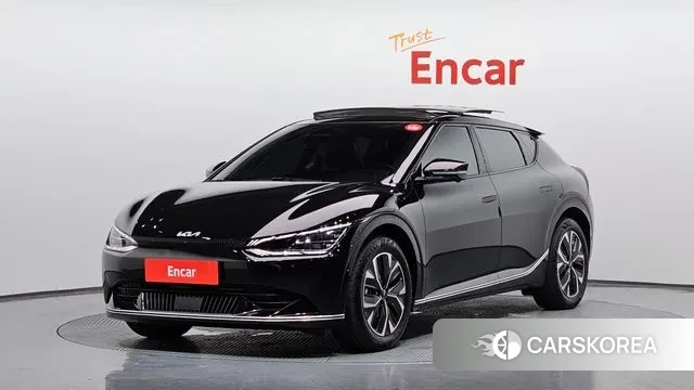 Kia EV6 2023 Черный из Кореи