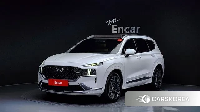 Hyundai The New Santa Fe 2021 Белый из Кореи
