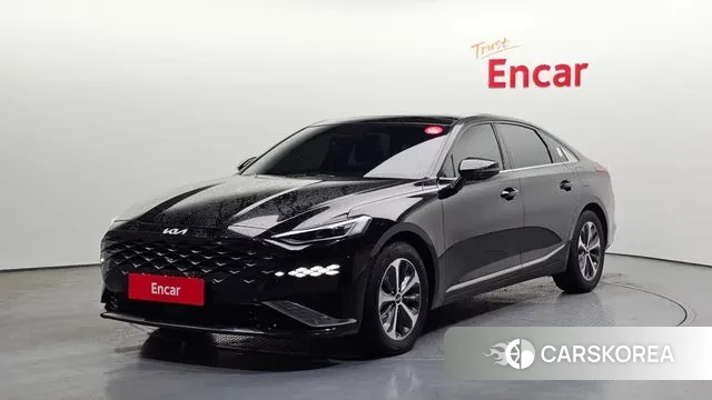 Kia K8 Hybrid 2022 Черный из Кореи