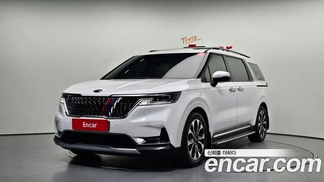 Kia Carnival 4th generation 2021 Белый из Кореи