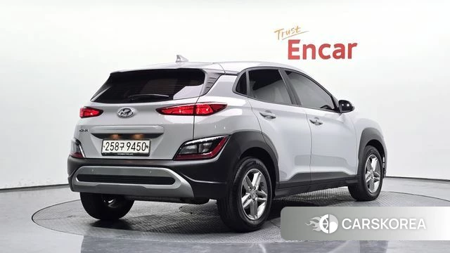 Hyundai The New Kona 2022 Серебристо-серый из Кореи