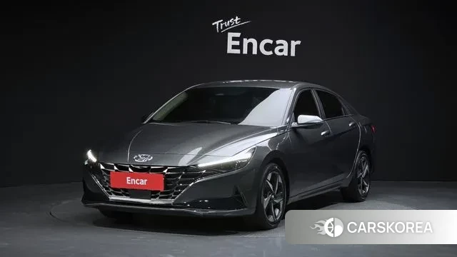 Hyundai Avante (CN7) 2021 Серый из Кореи