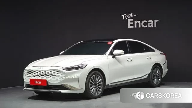 Kia K8 2021 Белый из Кореи