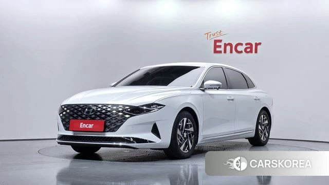 Hyundai The New Grandeur IG Hybrid 2022 Белый из Кореи