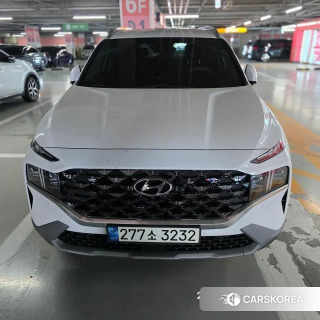 Hyundai The New Santa Fe 2021 Жемчужный цвет из Кореи