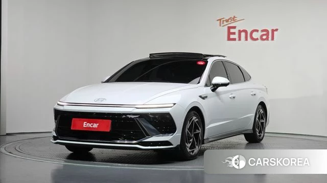 Hyundai Sonata D Edge Hybrid (DN8) 2024 Белый из Кореи