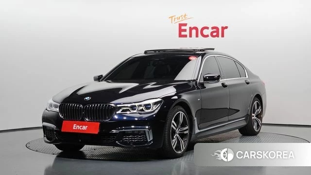 BMW 7 Series (G11) 2018 Синий из Кореи