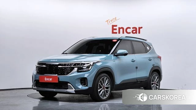 Kia The New Seltos 2023 Небесно-голубой из Кореи