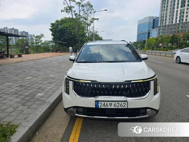 Kia The New Carnival 4th Generation 2024 Белый из Кореи