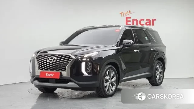 Hyundai Palisade 2022 Черный из Кореи