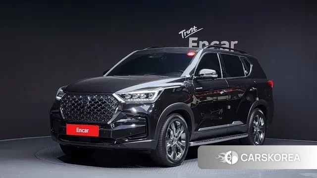 Ssangyong All New Rexton 2023 Черный из Кореи