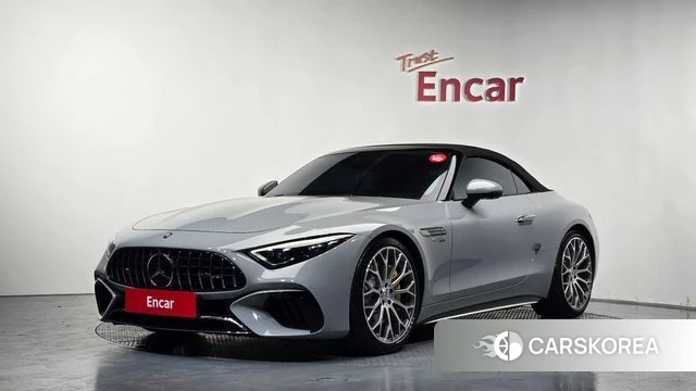 Mercedes-Benz SL-Class R232 2023 Серебристо-серый из Кореи