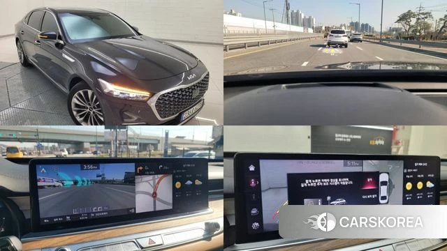 Kia The New K9 2nd generation 2021 Серый из Кореи