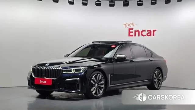 BMW 7 Series (G11) 2020 Черный из Кореи