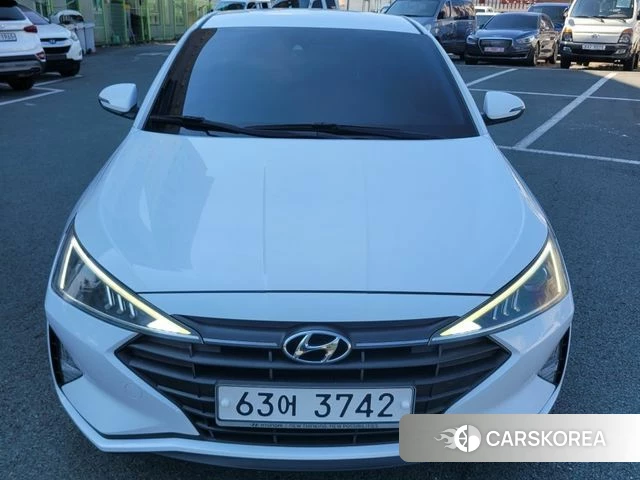 Hyundai The New Avante AD 2018 Белый из Кореи