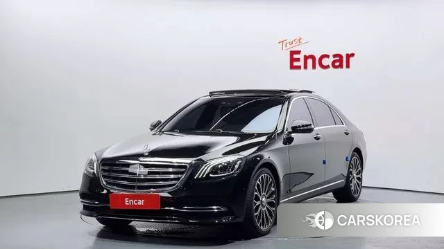Mercedes-Benz S-Class W222 2020 Черный из Кореи