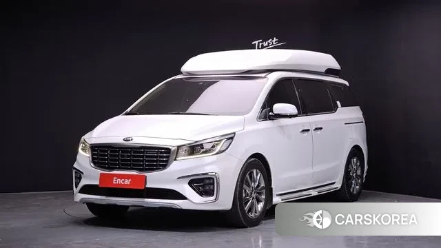 Kia The New Carnival 2018 Белый из Кореи