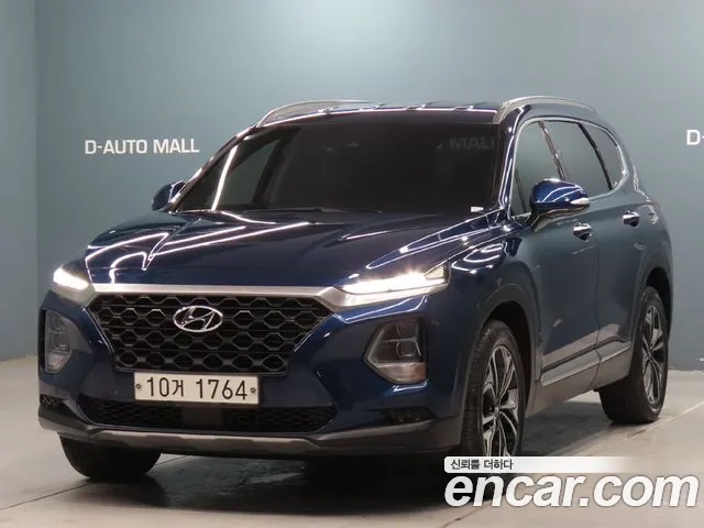 Hyundai Santa Fe TM 2018 Синий из Кореи