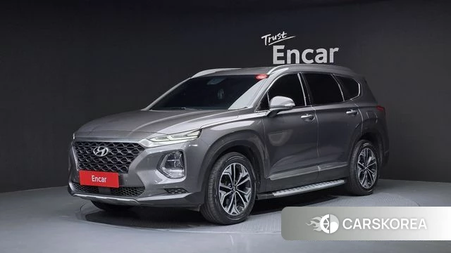 Hyundai Santa Fe TM 2018 Серый из Кореи