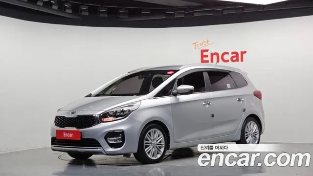 Kia The New Carens 2018 Серебряный из Кореи