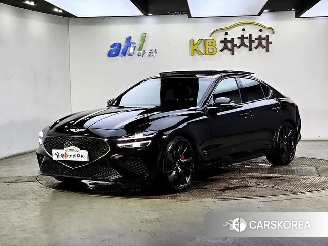 Genesis The New G70 2022 Черный из Кореи