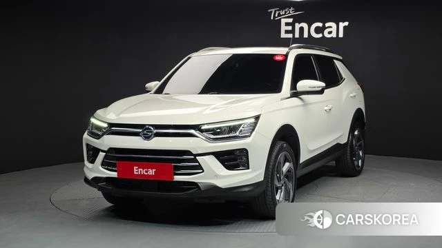 Ssangyong Beautiful Korando 2022 Белый из Кореи