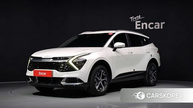 Kia Sportage 5th Generation Hybrid 2023 Белый из Кореи