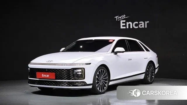 Hyundai Grandeur (GN7) 2022 Белый из Кореи