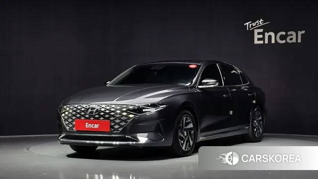 Hyundai The New Grandeur IG Hybrid 2021 Серый из Кореи