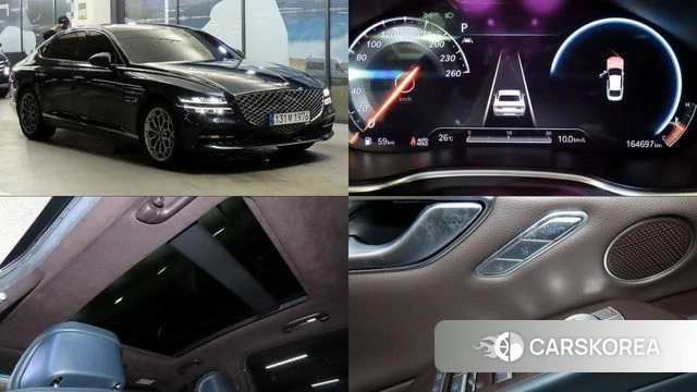 Genesis G80 (RG3) 2020 Синий из Кореи