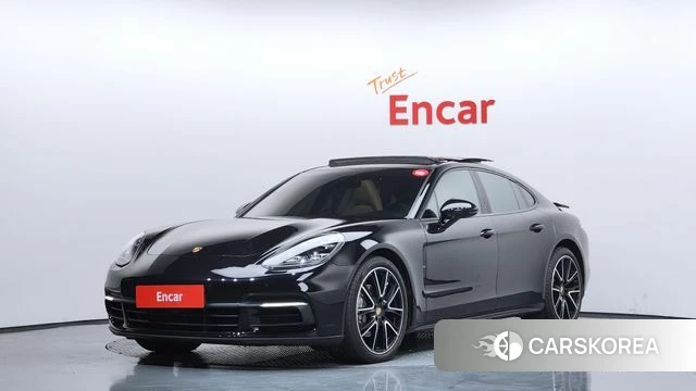 Porsche Panamera (971) 2018 Черный из Кореи