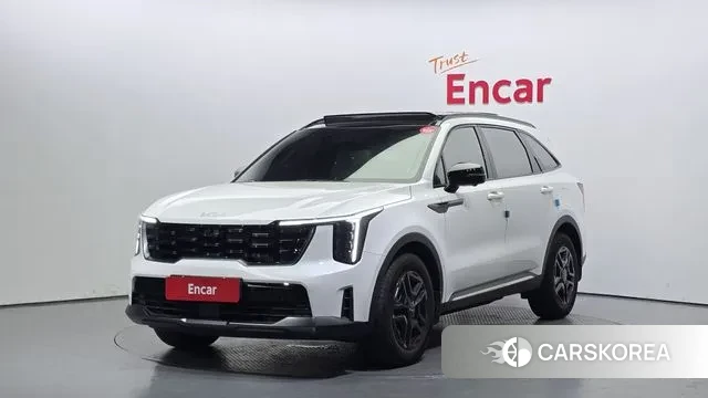 Kia The New Sorento 4th Generation 2023 Белый из Кореи