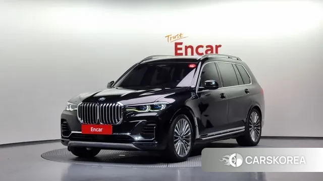 BMW X7 (G07) 2022 Черный из Кореи