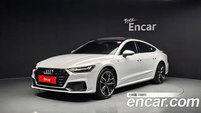 Audi A7 (4K) 2021 Белый из Кореи
