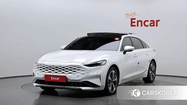 Kia K8 Hybrid 2022 Белый из Кореи