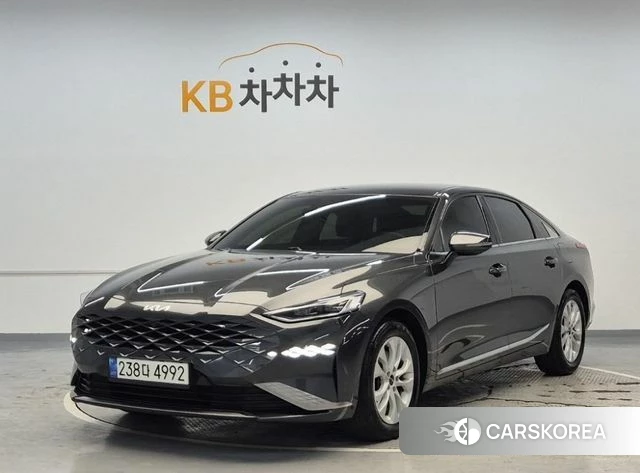 Kia K8 2021 Серый из Кореи