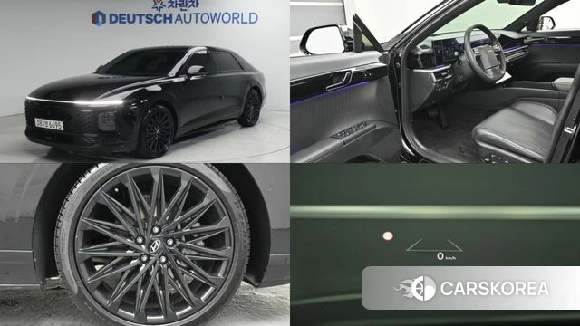 Hyundai Grandeur (GN7) 2024 Черный из Кореи