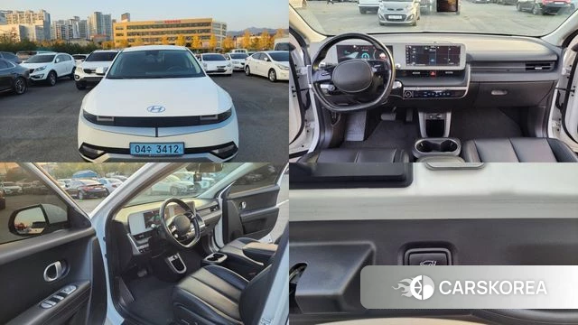 Hyundai Ionic 5 2021 Белый из Кореи