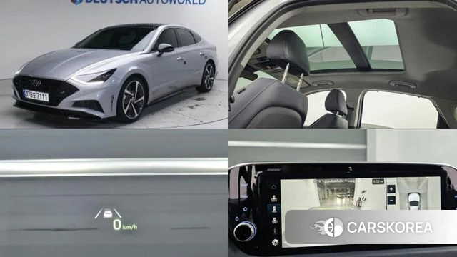 Hyundai Sonata D Edge (DN8) 2023 Серебристо-серый из Кореи