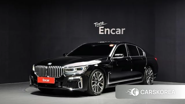 BMW 7 Series (G11) 2022 Черный из Кореи