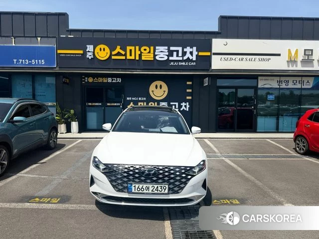 Hyundai The New Grandeur IG 2021 Белый из Кореи
